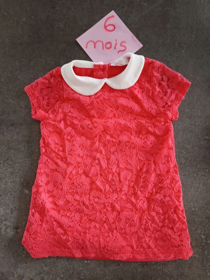 Robe dentelle 6 mois