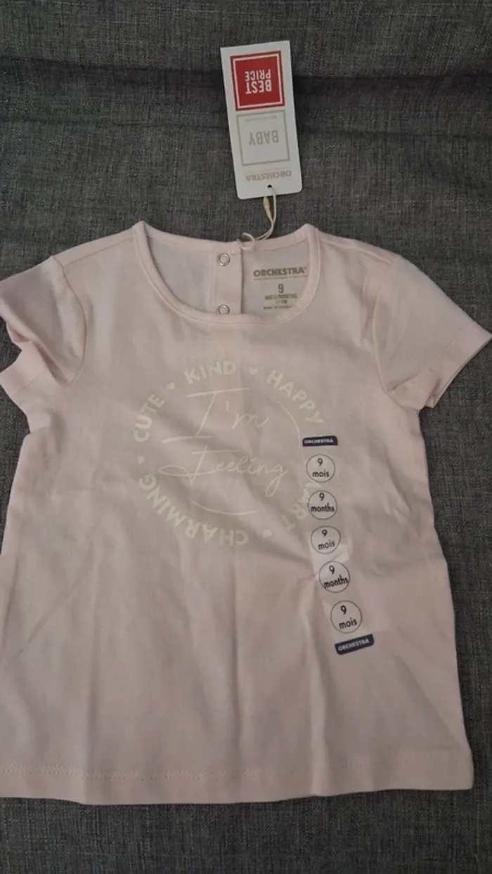 Tee-shirt 9 mois