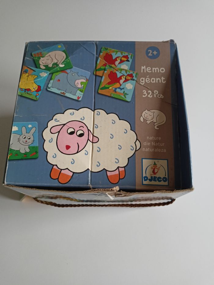 Mémo géant Djeco 32 pièces complet - photo numéro 4