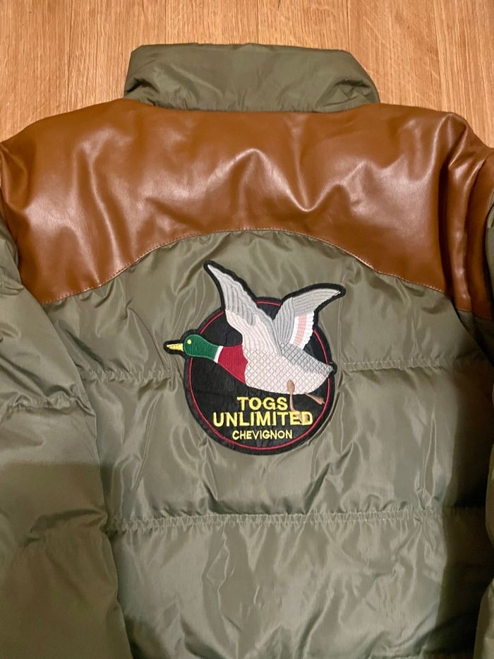 Doudoune chevignon homme kaki togs taille XL   Neuf avec étiquette - photo numéro 8