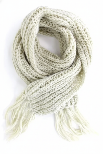 Grande Écharpe d'Hiver à Franges - Douce et Chaude