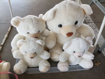 Lot de 4 ours en peluche