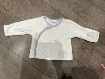 Cardigan cache coeur 9 mois grain de blé