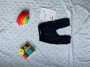 pantalon de jogging bleu marine taille élastique 3 mois gémo