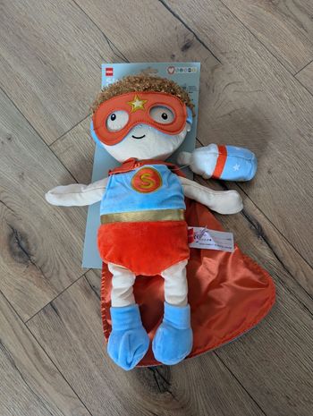 Poupée tissu / poupon super heros NEUF