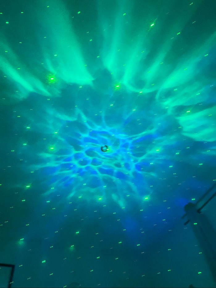 Lampe led projecteur astronaute noir guitare - photo numéro 5