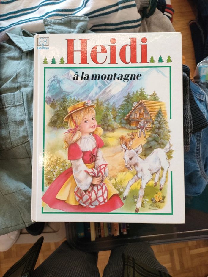 Livre heidi à la montagne