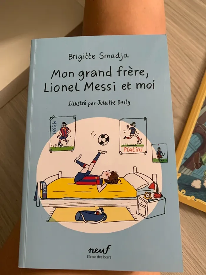 Mon grand frère, Lionel Messi et moi
