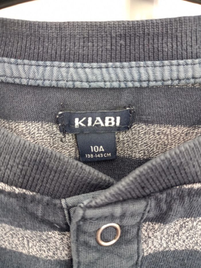 Tee-shirt manches longues Kiabi 10 ans - photo numéro 2