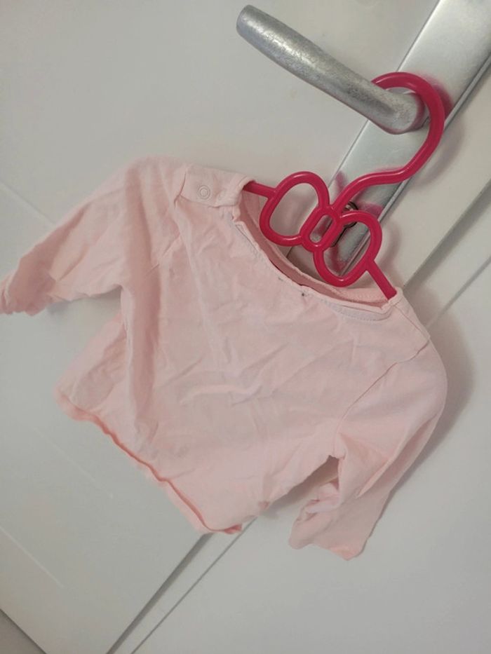 Tee shirt manches longues Okaiki 80cm - photo numéro 2