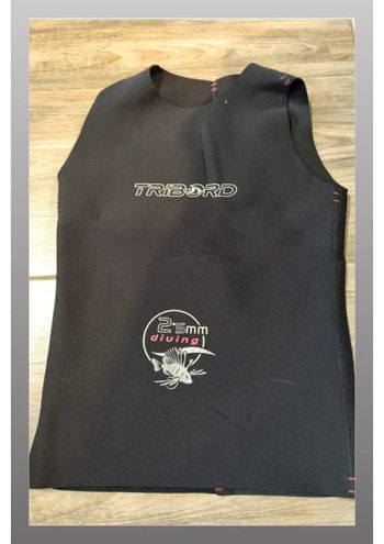 Haut sans manche néoprène Tribord Taille L (96-103 cm)