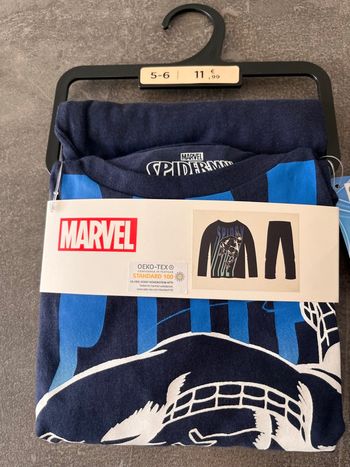 Pyjama neuf Spiderman 5-6 ans  