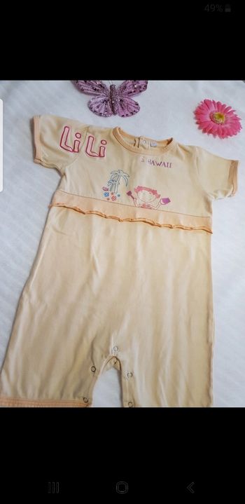 Combinaison d été taille 9 mois