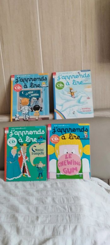 Lot J'apprends à lire , livre et cd