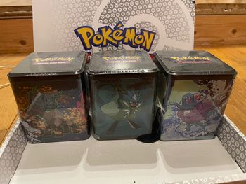 3 tin cube Pokémon