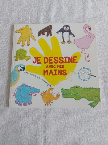 Je dessine avec les mains les animaux sauvages