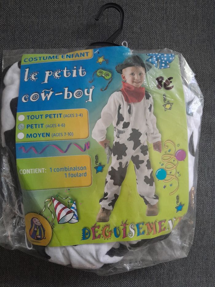 Déguisement le petit cow-boy 4-6ans - photo numéro 3