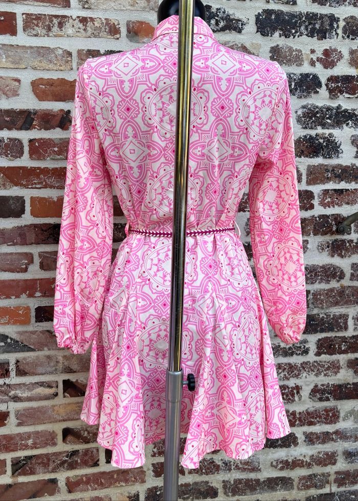 Robe chemise à imprimé avec ceinture T36 • Shein - photo numéro 6
