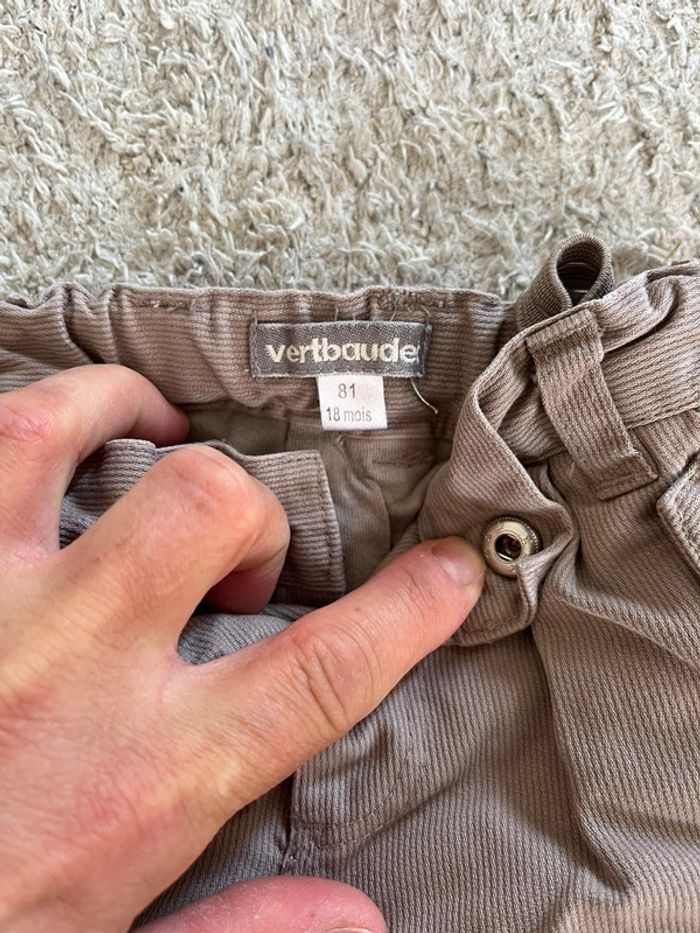 Pantalon taille 18 mois marque Vertbaudet - photo numéro 3