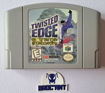 Twisted Edge Extreme Snowboarding USA Nintendo 64 N64 ntsc usa