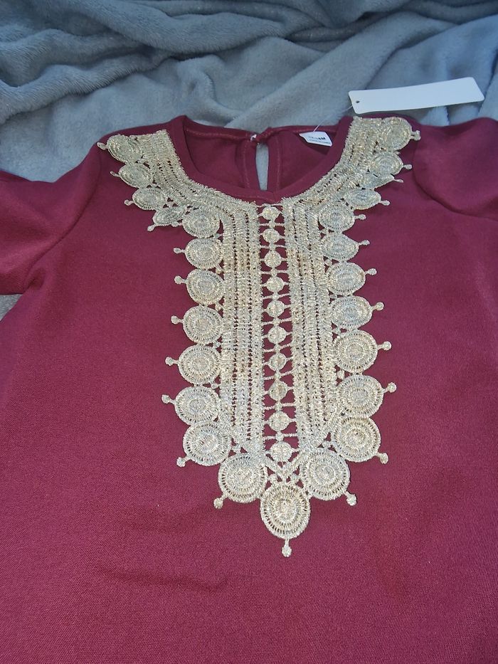 Jolie robe abaya enfant 12 /18 mois - photo numéro 3