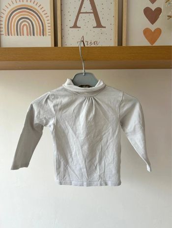 Col roulé blanc Kiabi