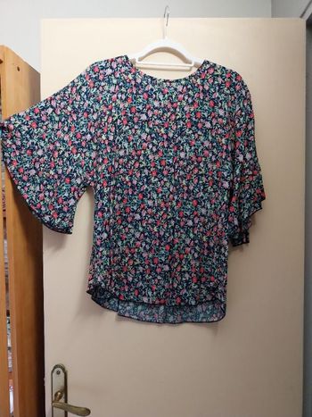 Blouse fleuries