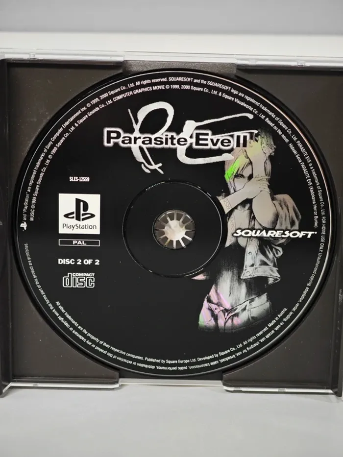 Jeu PS1 Parasite Eve II / 2 Discs/ Boîte / Notice / Pal FR - photo numéro 9