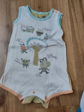 Barboteuse Petit Béguin 12 mois