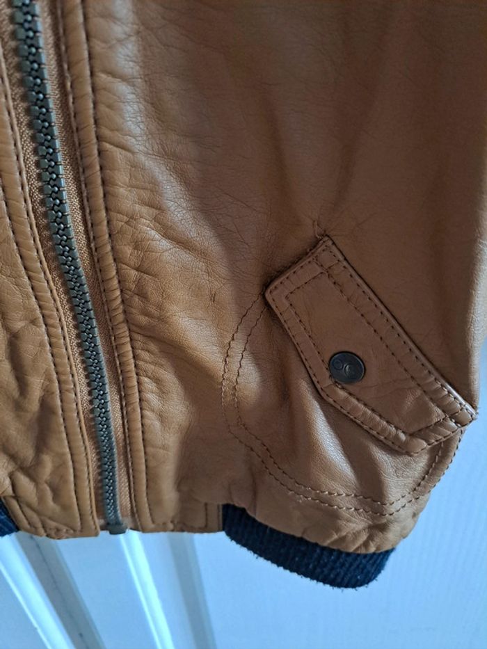 Veste mi saison légère printemps 12 mois marron clair - photo numéro 3