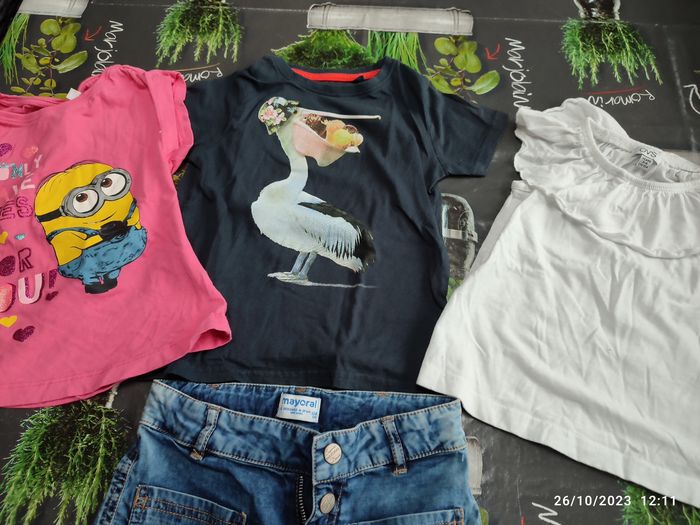 Lot de vêtements fille 4 ans été - photo numéro 3