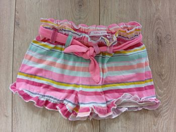 Short à rayures 4ans