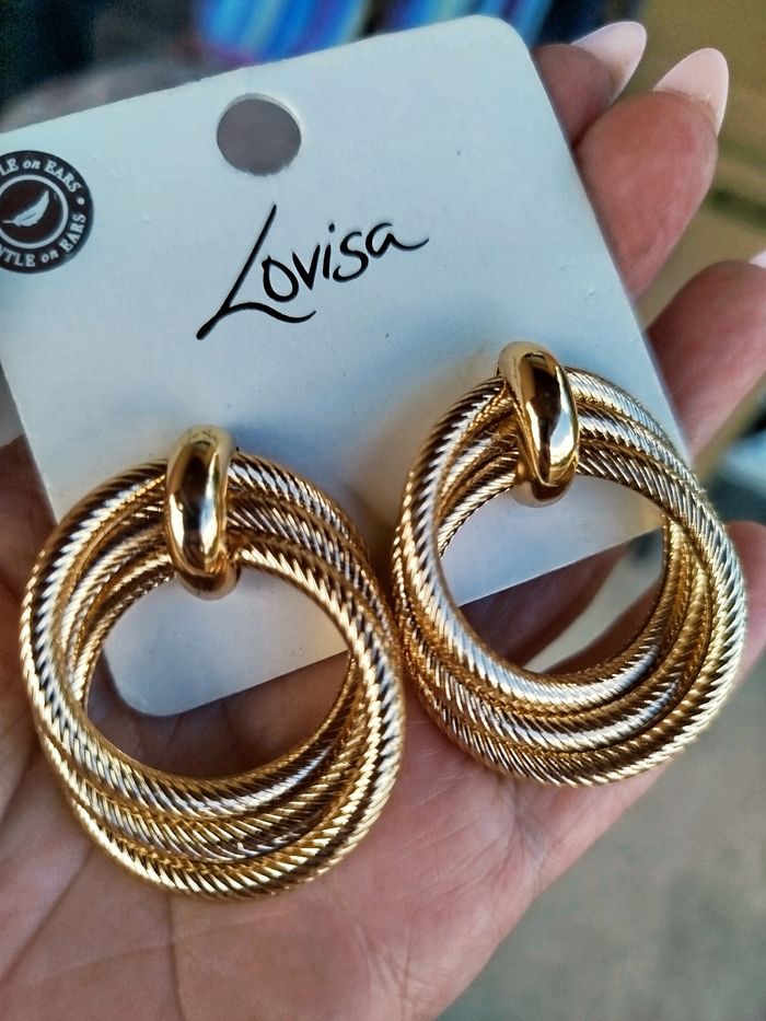 Grosses Boucles d'oreilles LOVISA - photo numéro 10