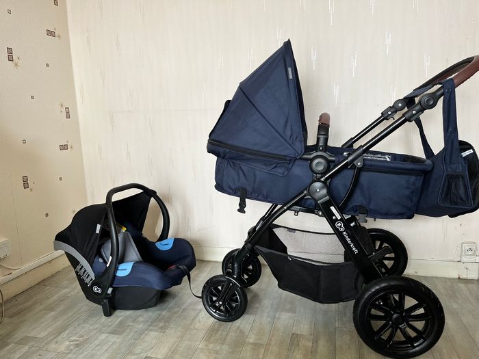 Poussette kinderkraft 3 en 1 - photo numéro 8