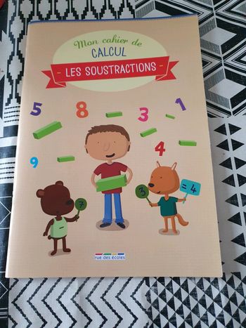Manuel scolaire mon.cahier de calcul les soustractions