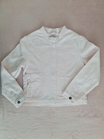 Veste d'extérieur zippée Marese 6 ans en coton rose clair pailleté