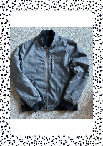 Veste bombers homme gris taille L Devred