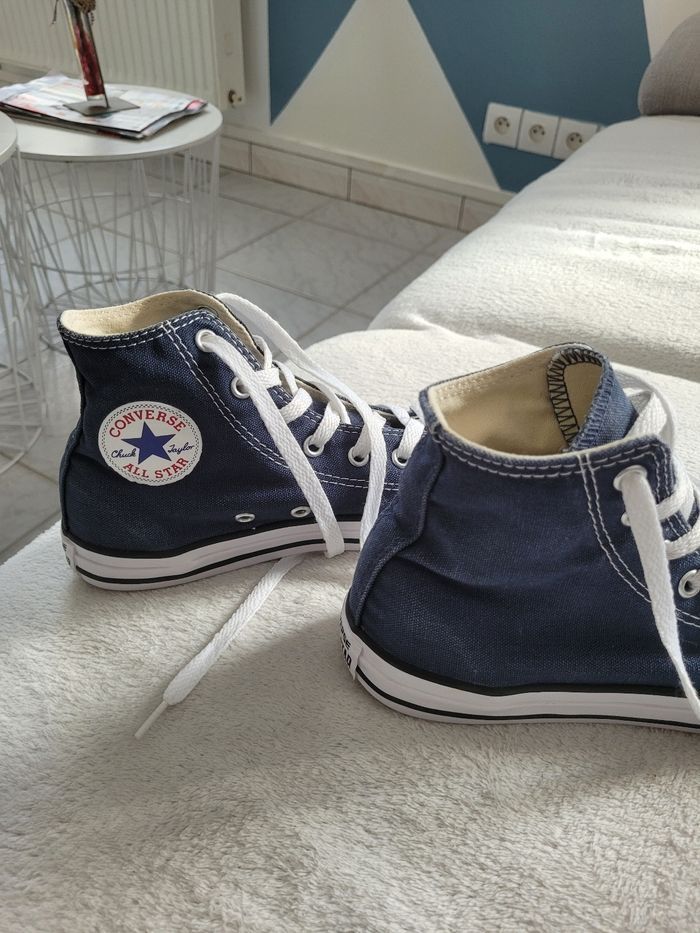 converse bleu marine - photo numéro 5