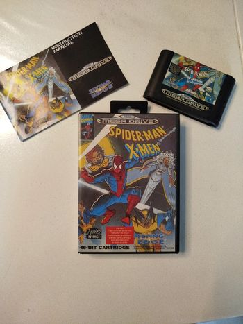 Spider-Man X-Men méga drive sega complet