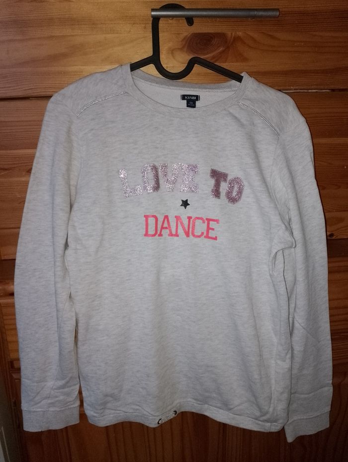Pull love to dance Kiabi 12 ans - photo numéro 2