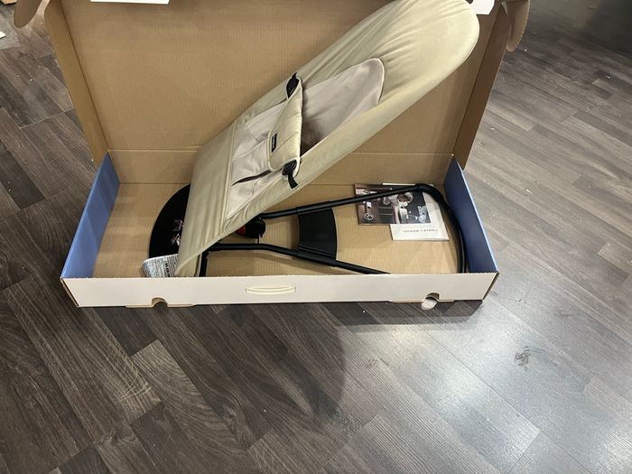 Transat bliss babybjorn khaki beige jamais utilisé - photo numéro 4