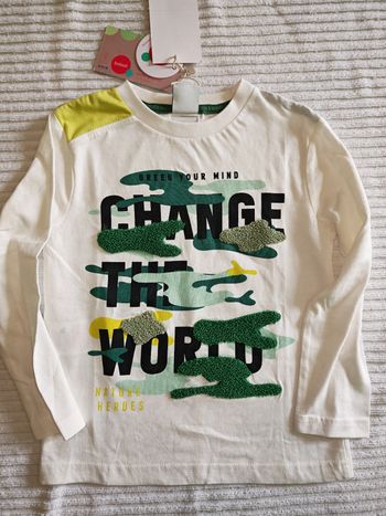 Tee-shirt boboli 4 ans neuf