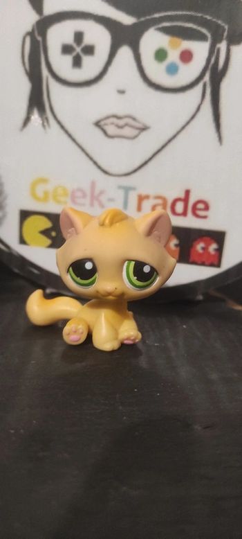 Littlest Petshop Lps Pet Shop Authentic Hasbro Tabby Cat  Chat Gouttière 94
