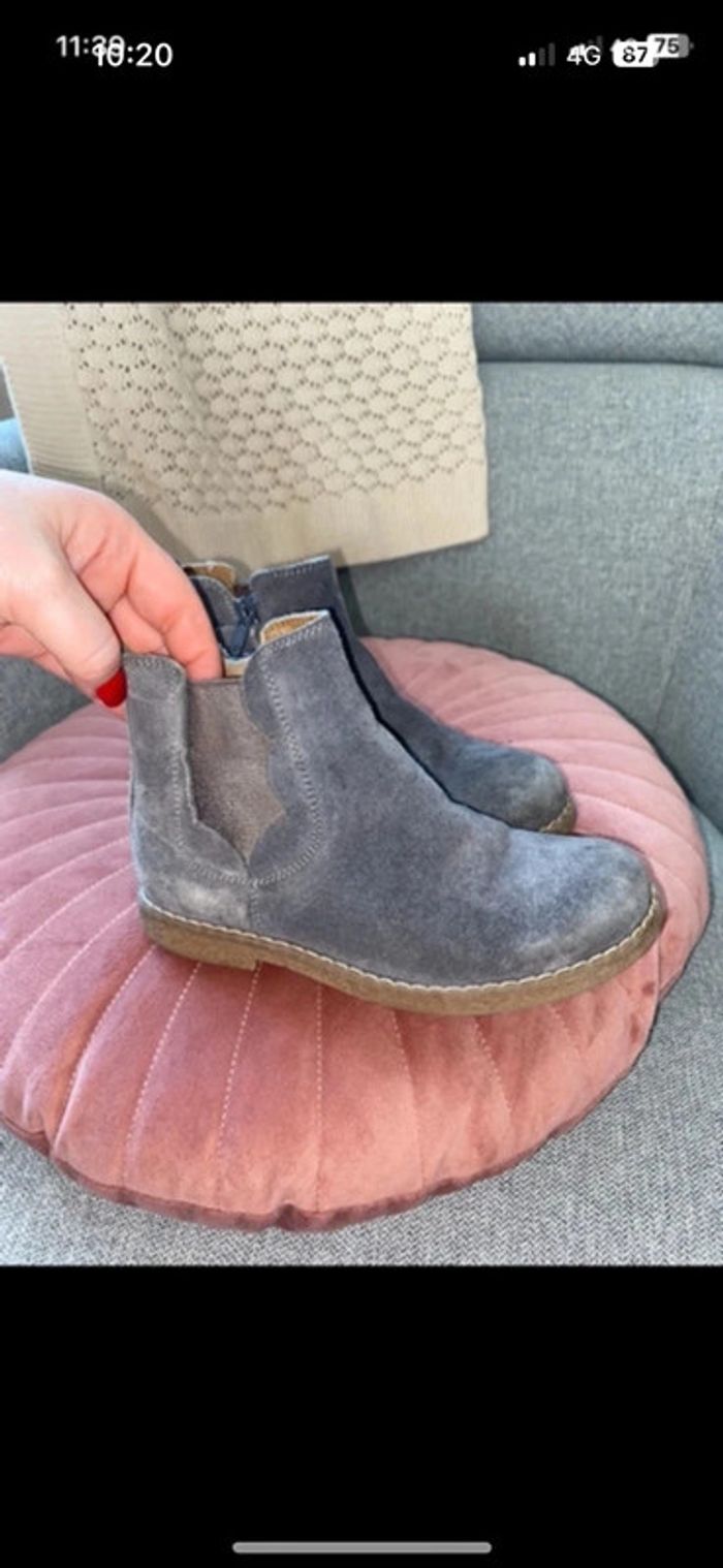 Bottines fille taille 30 Vertbaudet