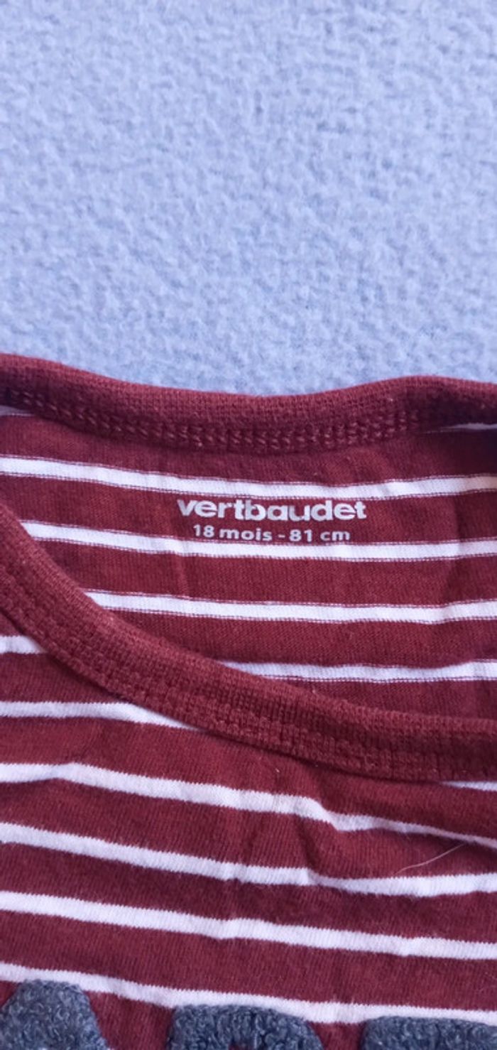 Haut Vertbaudet taille 18 mois - photo numéro 2