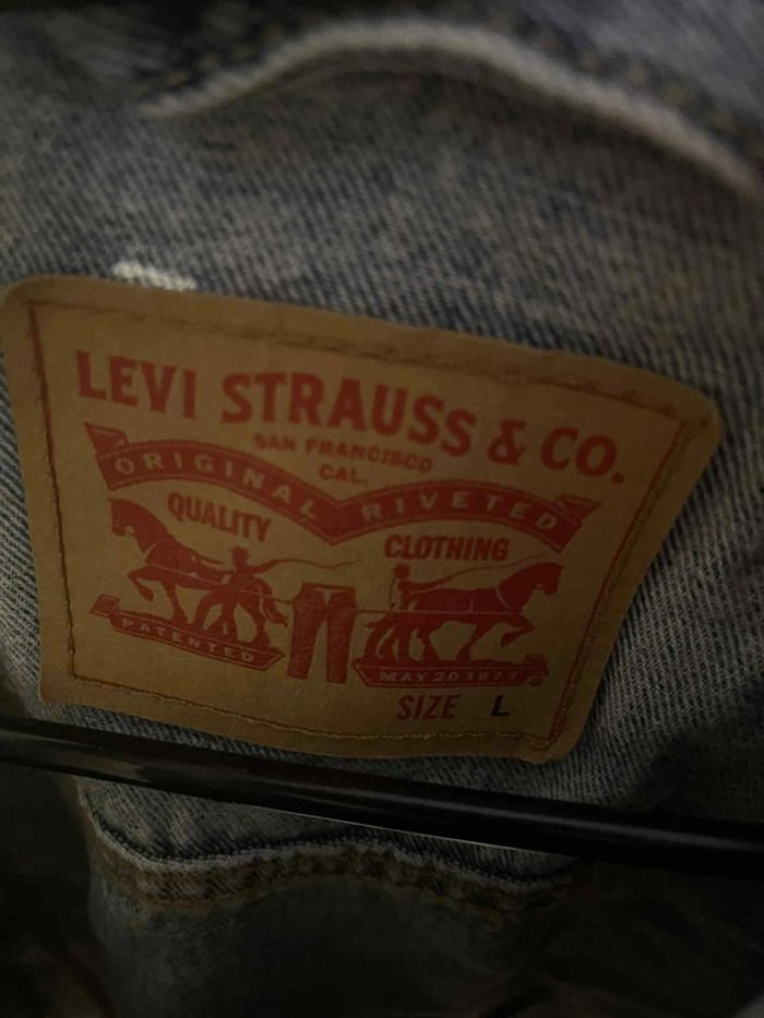 Veste en jean levis, - photo numéro 11