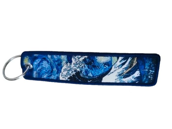 Porte Clé brodé avec thème mer/océan 🌊 - photo numéro 3