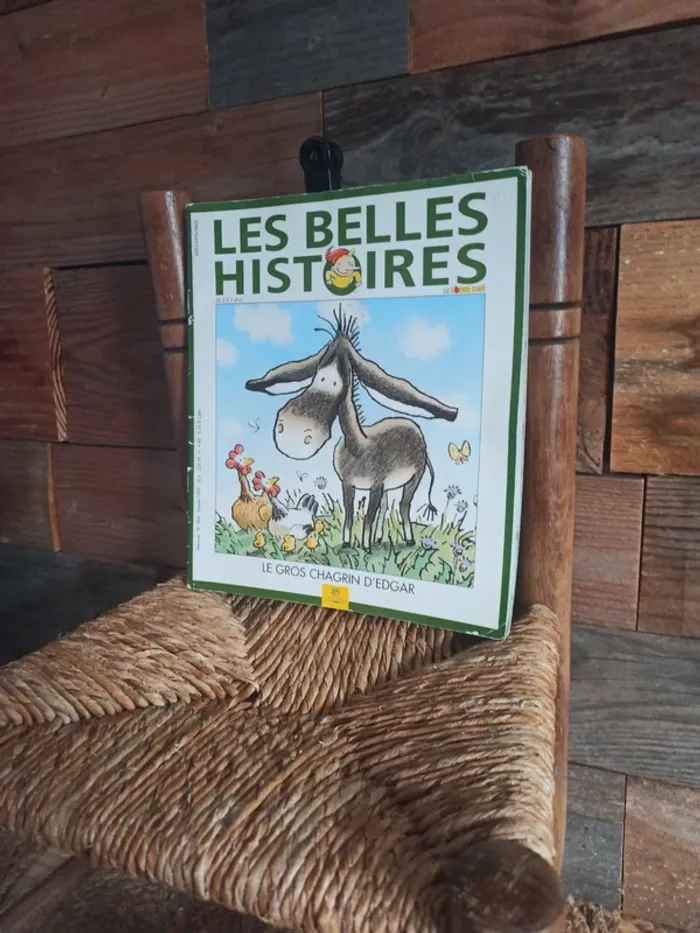 Livre revue Les belles histoires Le gros chagrin d'Edgar BE - photo numéro 3