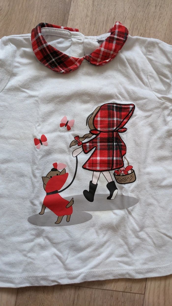 Ensemble petit chaperon rouge 12 Mois - photo numéro 5