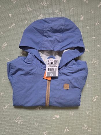 Veste coupe-vent bébé Obaïbi (bleu clair), 12 mois